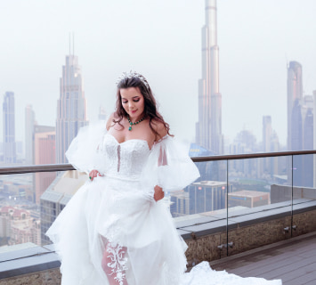 Bride at a Photo Shoot in Manchester