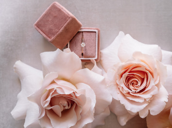 Wedding Ring and Flowers